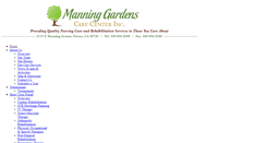 Desktop Screenshot of manninggardensnr.com